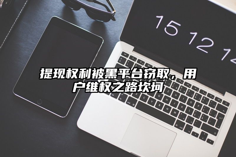 提现权利被黑平台窃取，用户维权之路坎坷