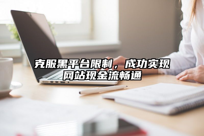 克服黑平台限制，成功实现网站现金流畅通