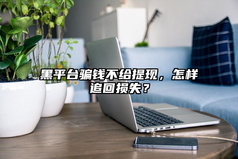 黑平台骗钱不给提现，怎样追回损失？