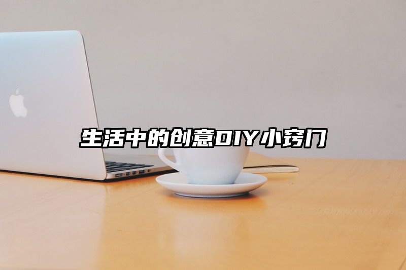 生活中的创意DIY小窍门