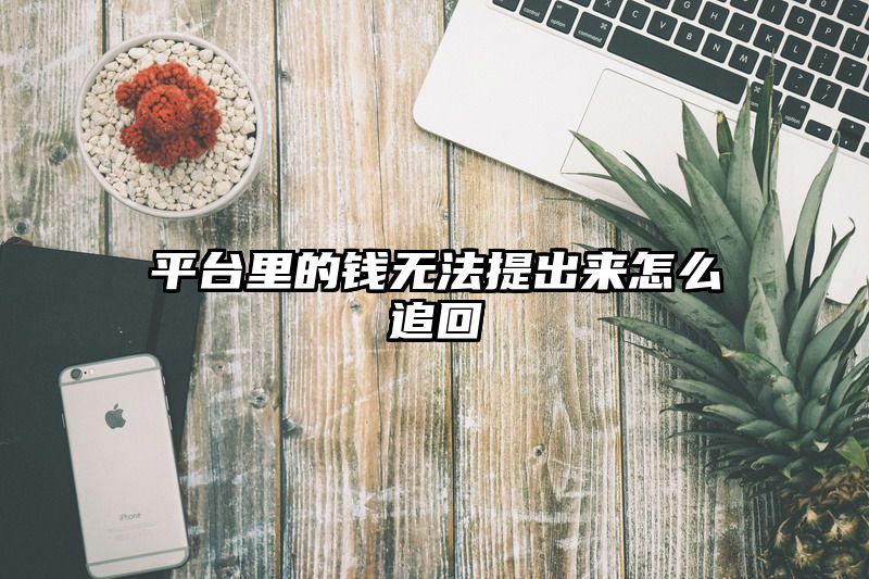 平台里的钱无法提出来怎么追回